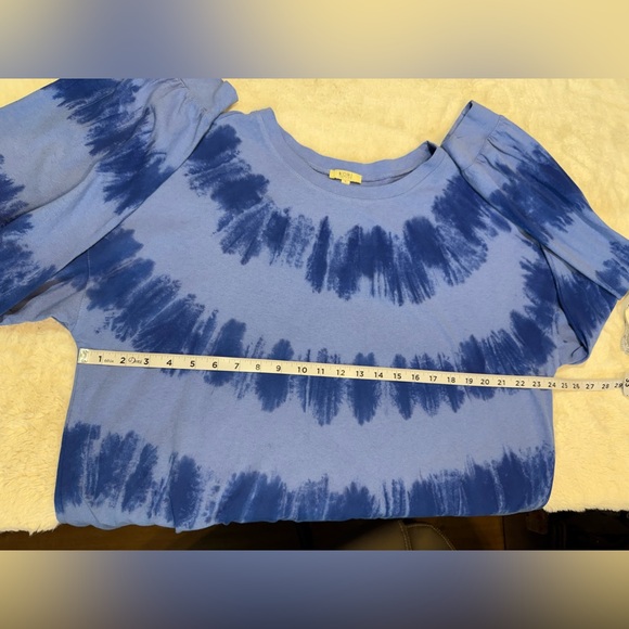KORI AMERICA size large blue tie-dyed - Picture 5 of 6